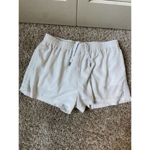 James Perse White Athletic Shorts